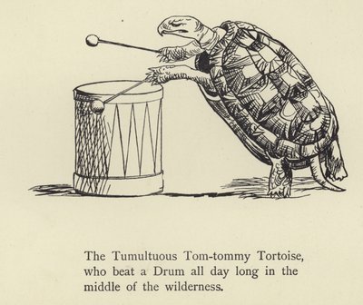 The Tumultuous Tom-tommy Tortoise by Edward Lear